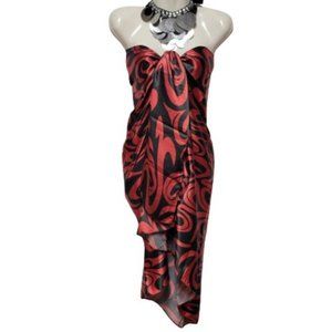 Pareo Wrapskirt Beach Coverup/Strapless Dress/ Beach Wedding/Cruise wear fashion